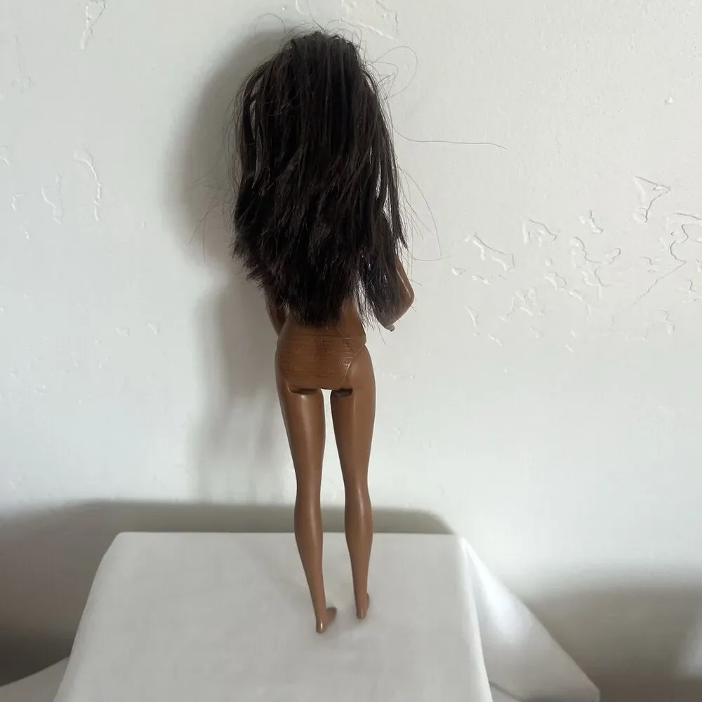 3 Lot Barbie Doll Mattel Fashionista African American Caucasian Pocahontas Nude